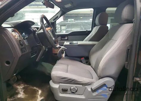 2012 Ford F150 Super Cab from USA, damaged, VIN 1FTFX1ETXCFB33445